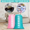 flintronic 2 Pack Extra Large Laundry Bag, 61×91cm Foldable Storage