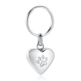 Cremation Jewelry Urn Keychain for Pet Human Ashes Dog Cat Keepsake Memorial Urn Keychain Ash Holder for Women Men