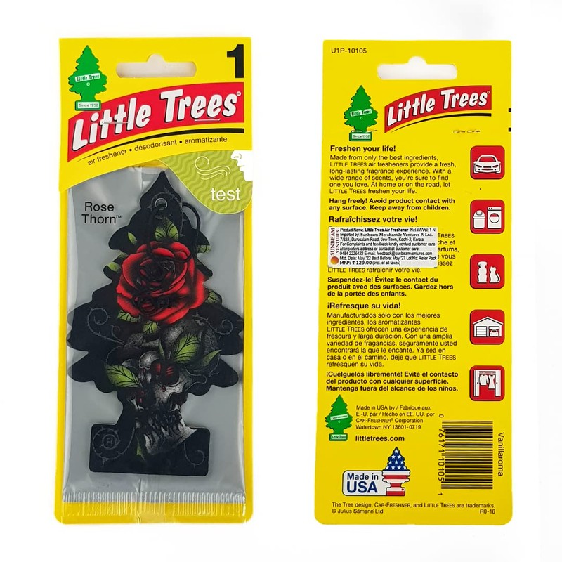 LITTLE TREES Car Air Freshener | Hanging Paper Tree for