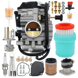 Carbman 4XE-14140-00-00 Carburetor Compatible with Yamaha BEAR TRACKER 250 YFM250 Bear Tracker YFM 250 1999-2004 ATV 4XE-14140-01-00 4XE-14140-12-00 4XE-14140-10-00 4XE-14140-11-00 4XE-14140-13-00