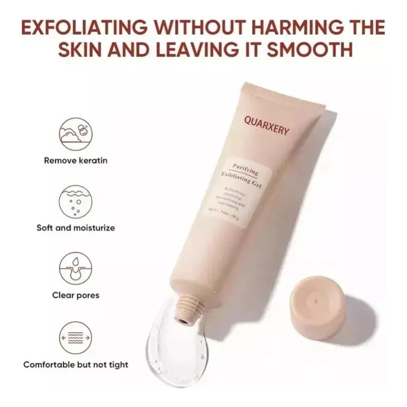 Ja 2 Gel Exfoliante Purificante Quarxery, Crema Purificante