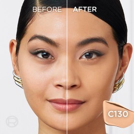 L'Oreal Paris Infallible Skin Ink 2-in-1 Foundation Concealer Hybrid Face Makeup, up to 48HR Transfer-Resistant with Buildable Light to Full Coverage, 130 Medium Cool