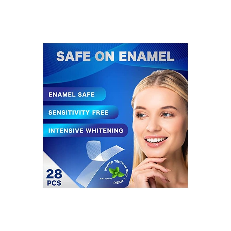 Teeth whitening Strips, Whitening Strips(28 Non-Sensitive ), Teeth Whitening Strips(Free