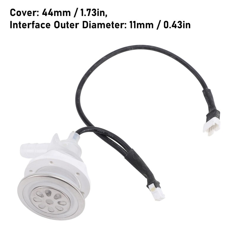 Yunir Spa Bathroom Accessory,RGB 9 Hole Air Jet Air Nozzle