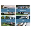 Leapiture 4 Pcs 4in RV Ceiling Domelight, DC 12V RV