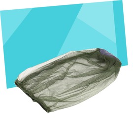 Healeved Mosquito Head Net Natural Patch Bite Net for Outdoor Activities Elastic Neck Head Cover