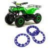 ATV Wheel Rim Hub Protection, 4Pcs 8 Inch Wheel Trim