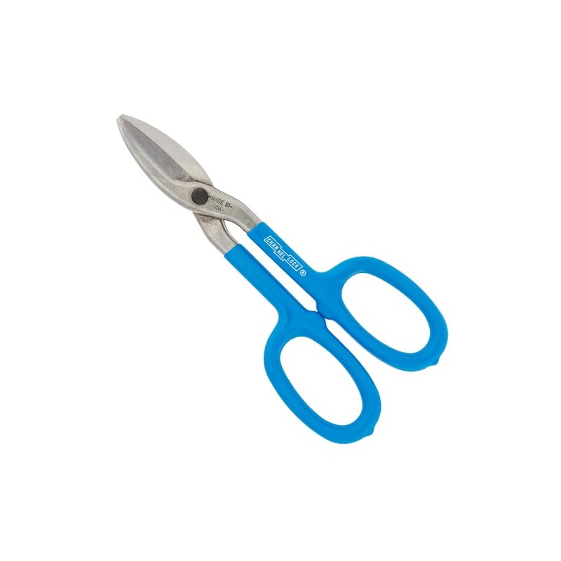 Channellock Tinner Snips 608TS - Straight Cut, High Carbon Steel