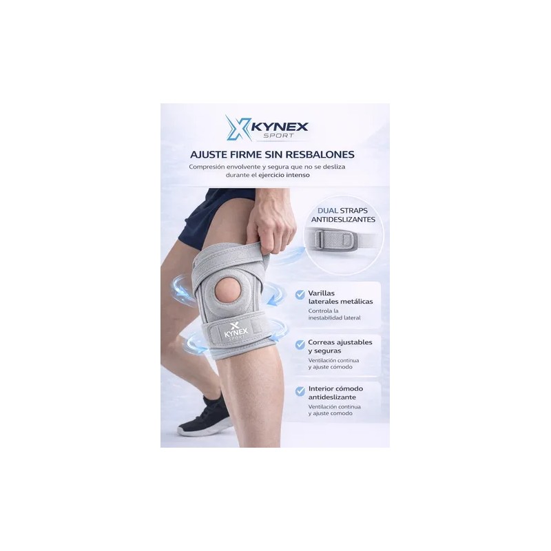 Rodillera Deportiva Compresion Para Rodilla Gym Soporte Kyne
