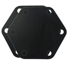 Air Compressor Unloader Tower Diaphragms Compatible with Quincy 1855, for models 250, 325, 370, 390 and 5120 Air Compressors (set of 2)