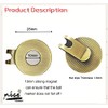 Adhere 2pcs Golf Hat Clip Golf Ball Marker Holder Magnetic