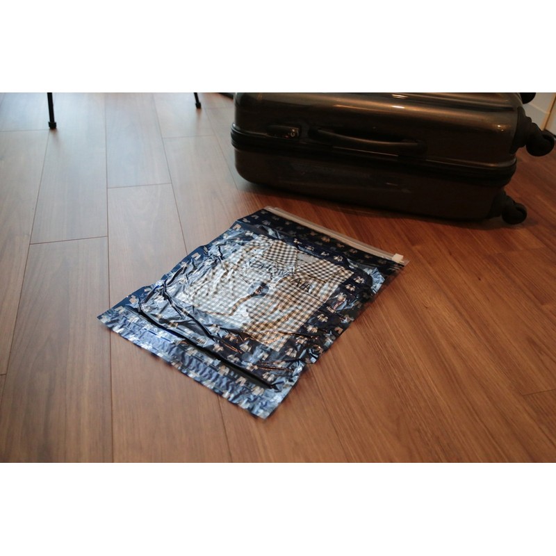 (Made in Japan) Convenient Clothing Compression Bag for Travel, Business