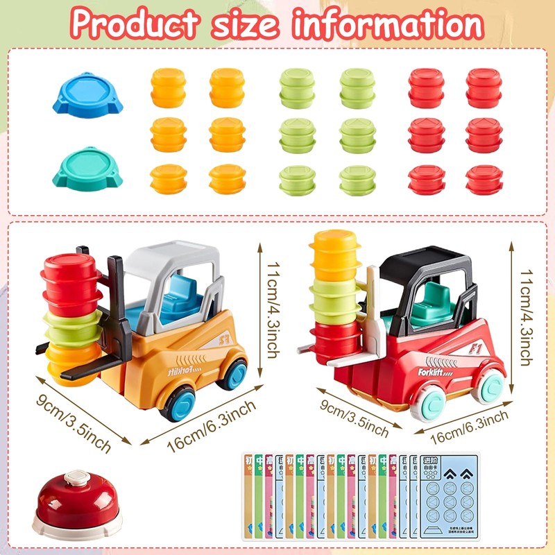 SPHERETRON Engineer Forklift Transport Game Forklift Transport Game Forklift Toy