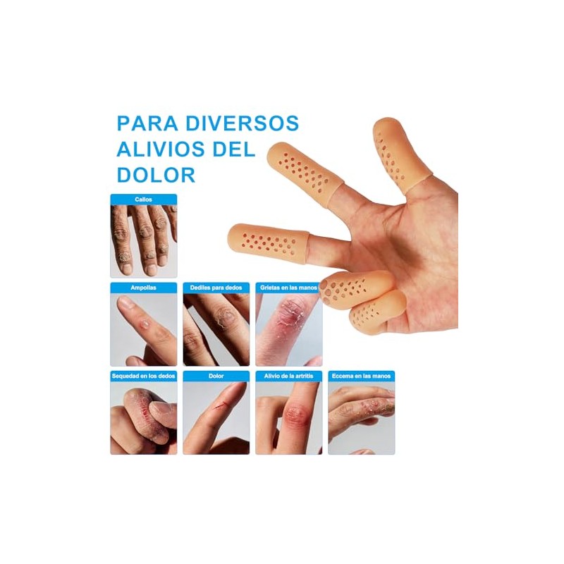 Protección total para tus pies con NEARPOW: 36 piezas dedales