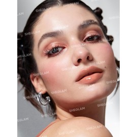 SHEGLAM PoutPerfect Brillo labial sólido hidratante, barra de labios no pegajosa con aceite de coco - In Bloom