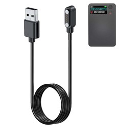 NOUKAJU Charger for Powate AI Voice Recorder, Magnetic USB Charging Cable 1.96ft/60cm,Charger Cable for Powate AIVI-01 AI Voice Recorder(Black)
