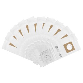Hoover Commercial AH10143 Upright Bags for HushTone, Standard Filtration (Pack of 10), White