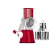 Dark Horse Sourcing Drum Grater, Tabletop, Stainless Steel, with Interchangeable