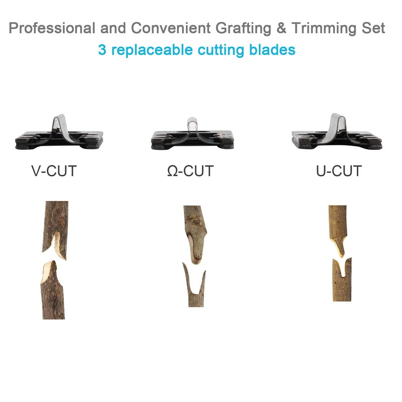 Ballery Grafting Tool Kit, Garden Grafting Scissors Grafting Scissors Ratchet