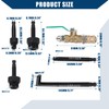 A ABSOPRO Gear Oil Filling Adaptor Manual Filling Kit