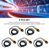 5 Pcs Infrared Photoelectric Switch Normally Open 10 To 30cm