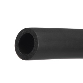 Rebower 7/8" Pipe Insulation Tubing Heat Preservation Foam Tubing Handle Grips, [for Plumbing Insulation Wrap] - 3.3ft/Black