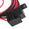 Electric Fan Thermostat Control Relay Cable Set, Adjustable Stainless Steel
