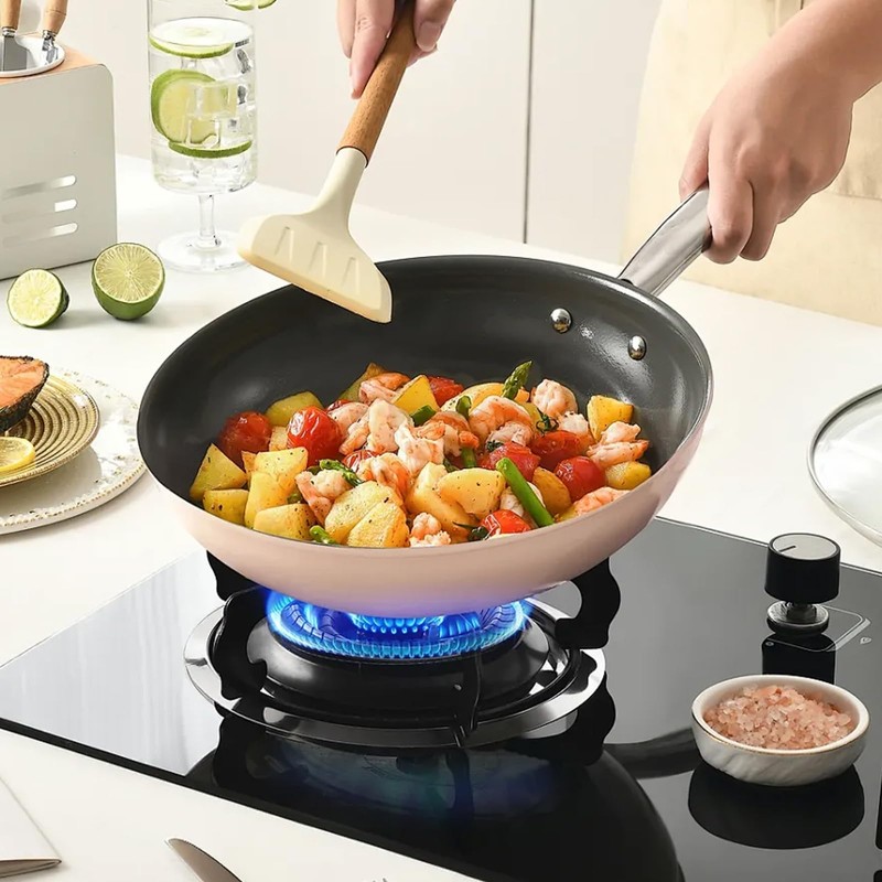 Risbay Cast Iron Gas Stove Wok Rack Wok Stand Support