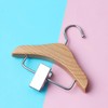 Ximimark 3PCS Solid Wood Mini Hanger for Pet Clothes Dog