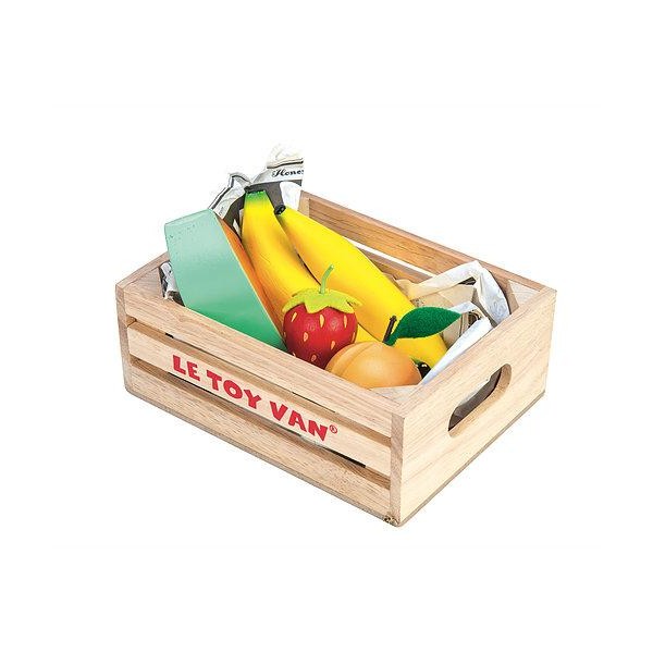 Le Toy Van Market Crate | Smoothie Fruits Five-A-Day