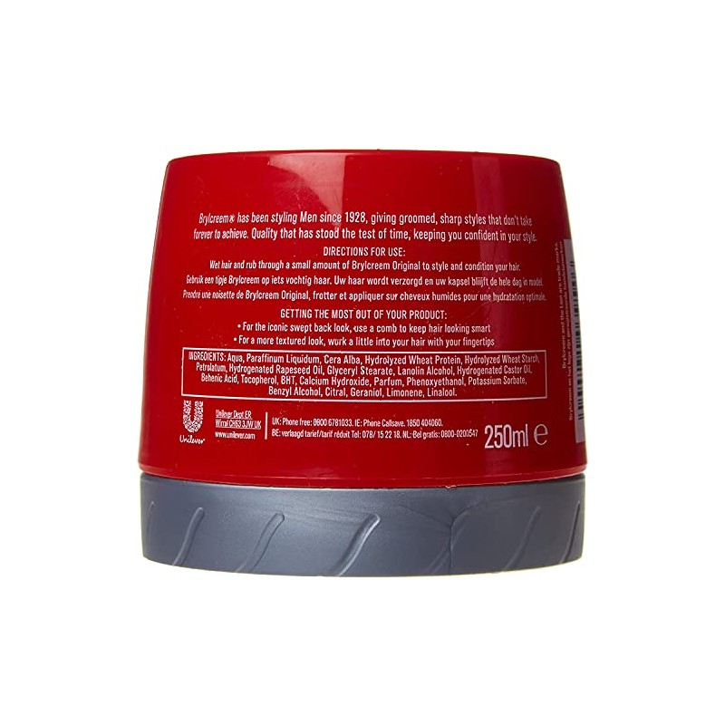 Brylcreem Protein Enriched Hair Styling Cream, 250ml