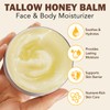 Beef Tallow for Skin, Tallow and Honey Balm (3.5 Oz),