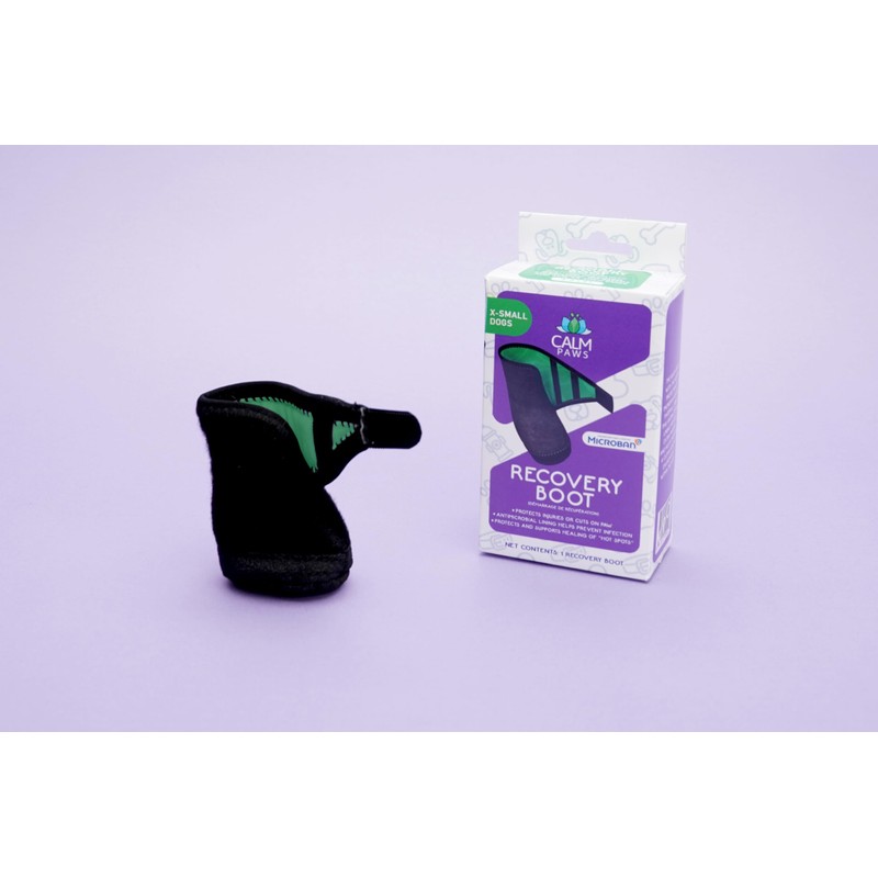 Calm Paws Recovery Boot and paw Protector (XSmall)
