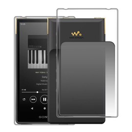 For Sony Walkman NW-ZX707 Case, Ubefuu Cover, Transparent, Clear, Soft TPU Case, Shockproof, Elastic, Full Protection, Thin, Lightweight