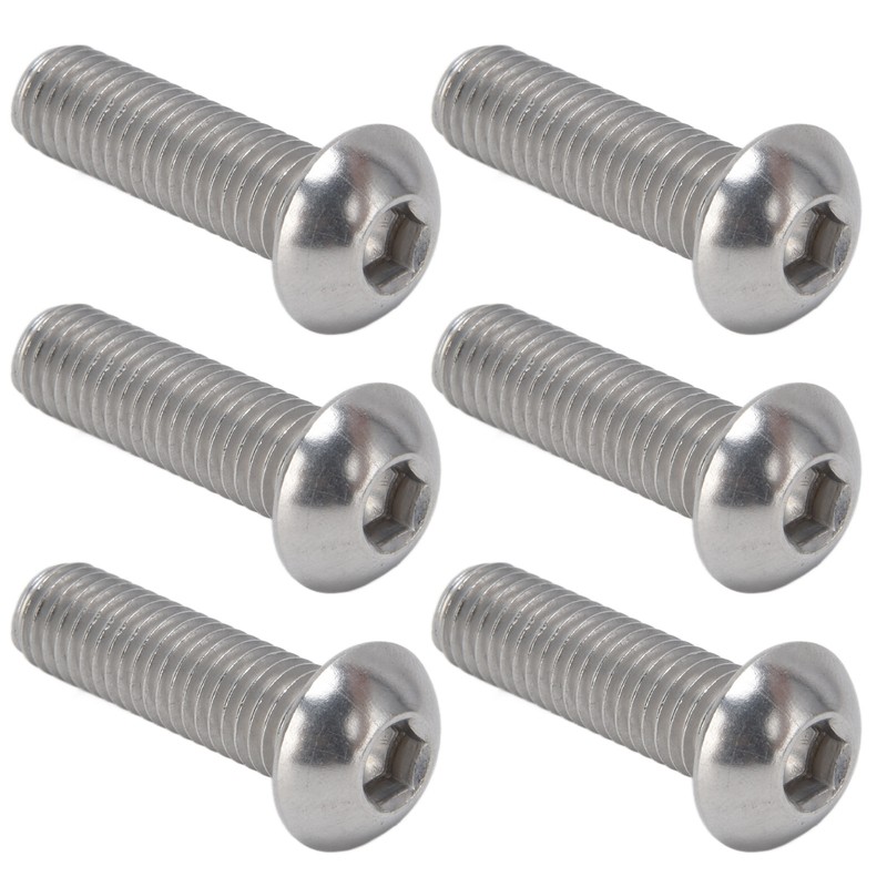 30Pcs Hex Socket Button Head Screw A2 Stainless Steel M10x1.5