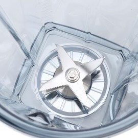 Recipiente para Licuadora, Contenedor Transparente para Licuadora de Alimentos con Tapa de Cuchilla accesorios de repuesto para contenedores