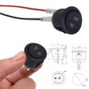 Round Toggle Switch ON-OFF Button Switch 12 V Car Switch