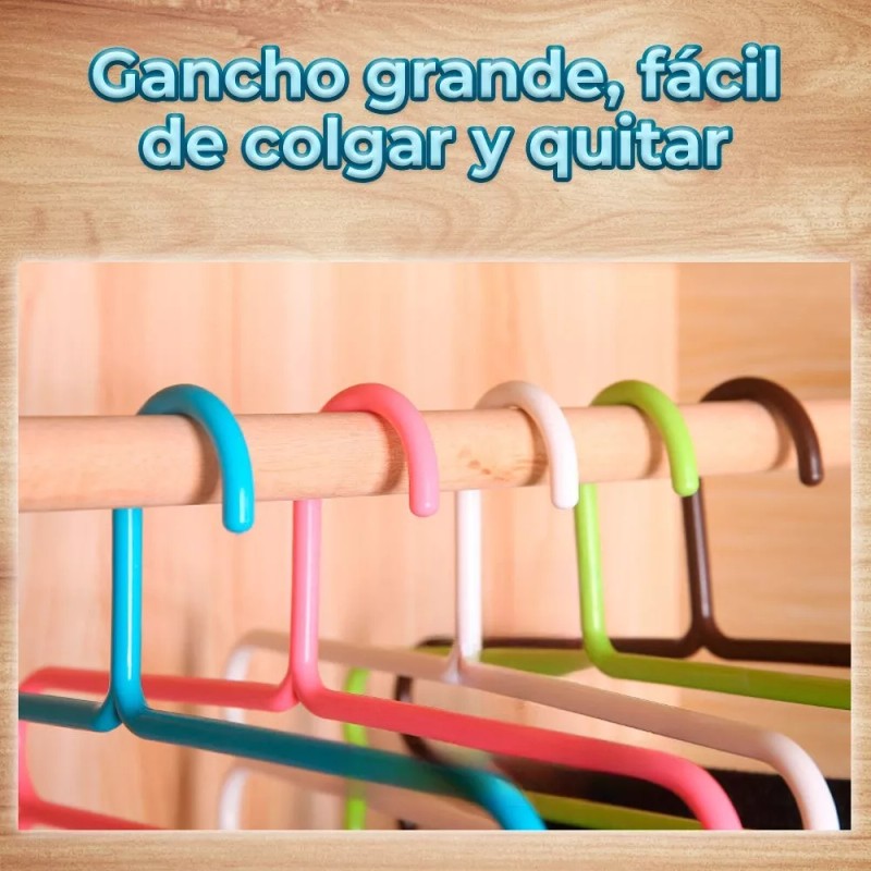 EGTMA Kit De 5 Piezas Perchas Multifuncionales Para Pantalones