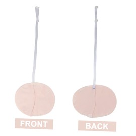 Healvian 2pairs Sweat-absorbing Armpit Pads for Women and Men Soft Underarm Reusable Keep Your Clothes for Everyday Use