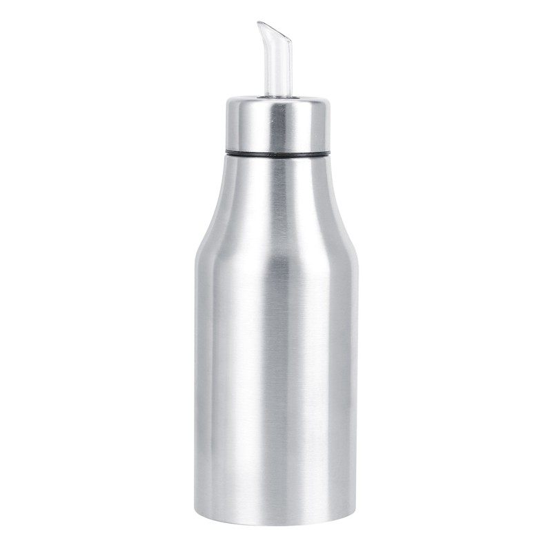 304 Stainless Steel DustProof Leakproof Oil Vinegar Bottle Dispenser Pot