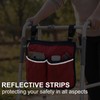 Walker Bag for Folding Walker Walker Basket with Reflective Safety