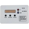 For Pentair 472734 Heat Pump Keypad Switch Membrane Coverage For
