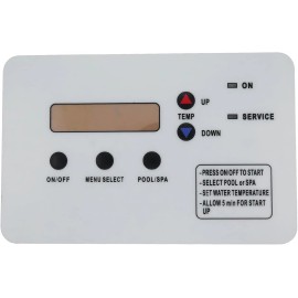 For Pentair 472734 Heat Pump Keypad Switch Membrane Coverage For Pentair Ultratemp Pool