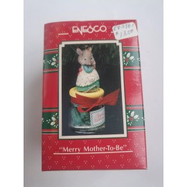 Enesco VINTAGE Enesco 1991 Merry Mother-To-Be Christmas Ornament