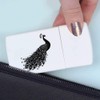 'Peacock Side View' Pill Box with Tablet Splitter (PI00033874)
