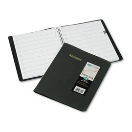 At-A-Glance(R) Monthly Planner, 8in. x 10in., Black, JanuaryDecember 2004