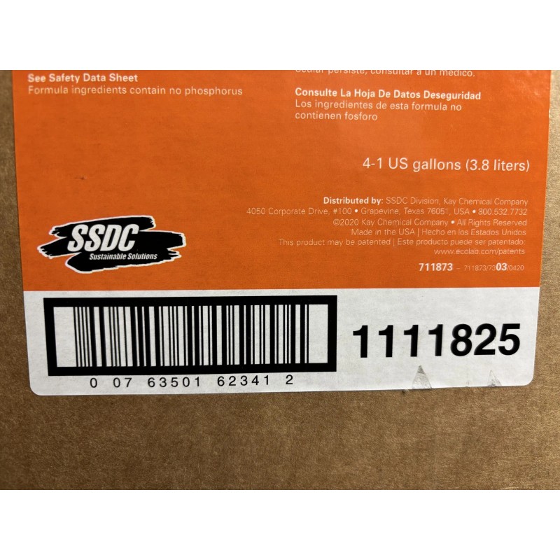 BRITE Premium Liquid Laundry Detergent 1 Gal Commercial Grade