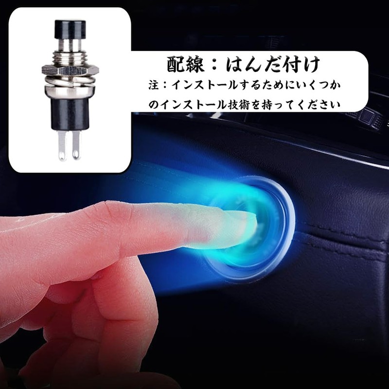 Momentary Push Button Switch PBS-110 Used to Control Normal Open