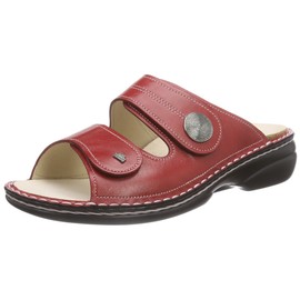 Finn Comfort, women's Zanzibar mules (Sansibar) - RED, size: 38 EU