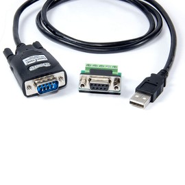 COMMFRONT USB to 2-Wire RS485 Adapter, FTDI Chipset, Built-in 120-Ohm Terminator, Supports All Major Windows, Mac, and Linux
